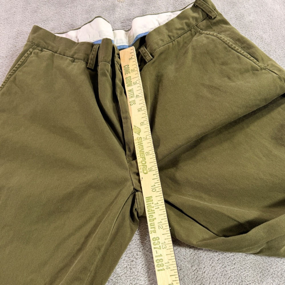 Polo Ralph Lauren Chino Pants Mens 36/30 Olive Green Classic Fit 100% Cotton - Picture 5 of 12
